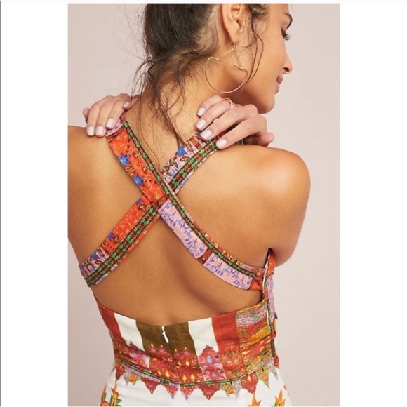 Anthropologie Cleobella Les Arcades Maxi Dress Lined Boho Size S - Picture 3 of 11